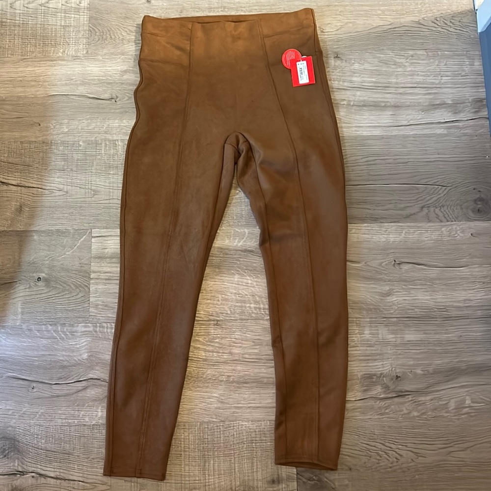 Medium petite Faux Suede Leggings